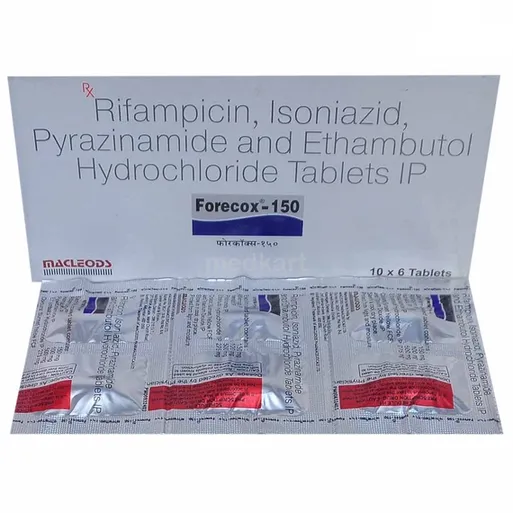 forecox 150mg tablet 6's